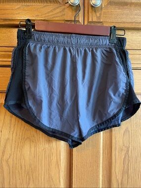 PINK Victoria's Secret Gray Athletic Shorts with Black Trim